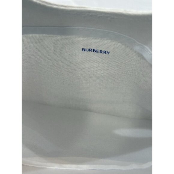 Burberry white Canvas Hand Bag Tote - Picture 4 of 5